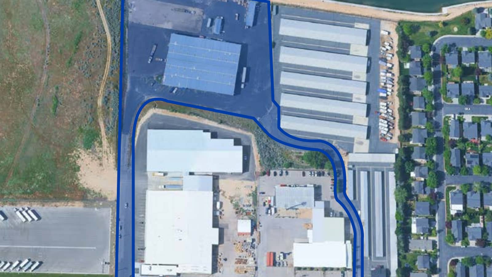 Aerial view of TRX IOS property in Boise, ID