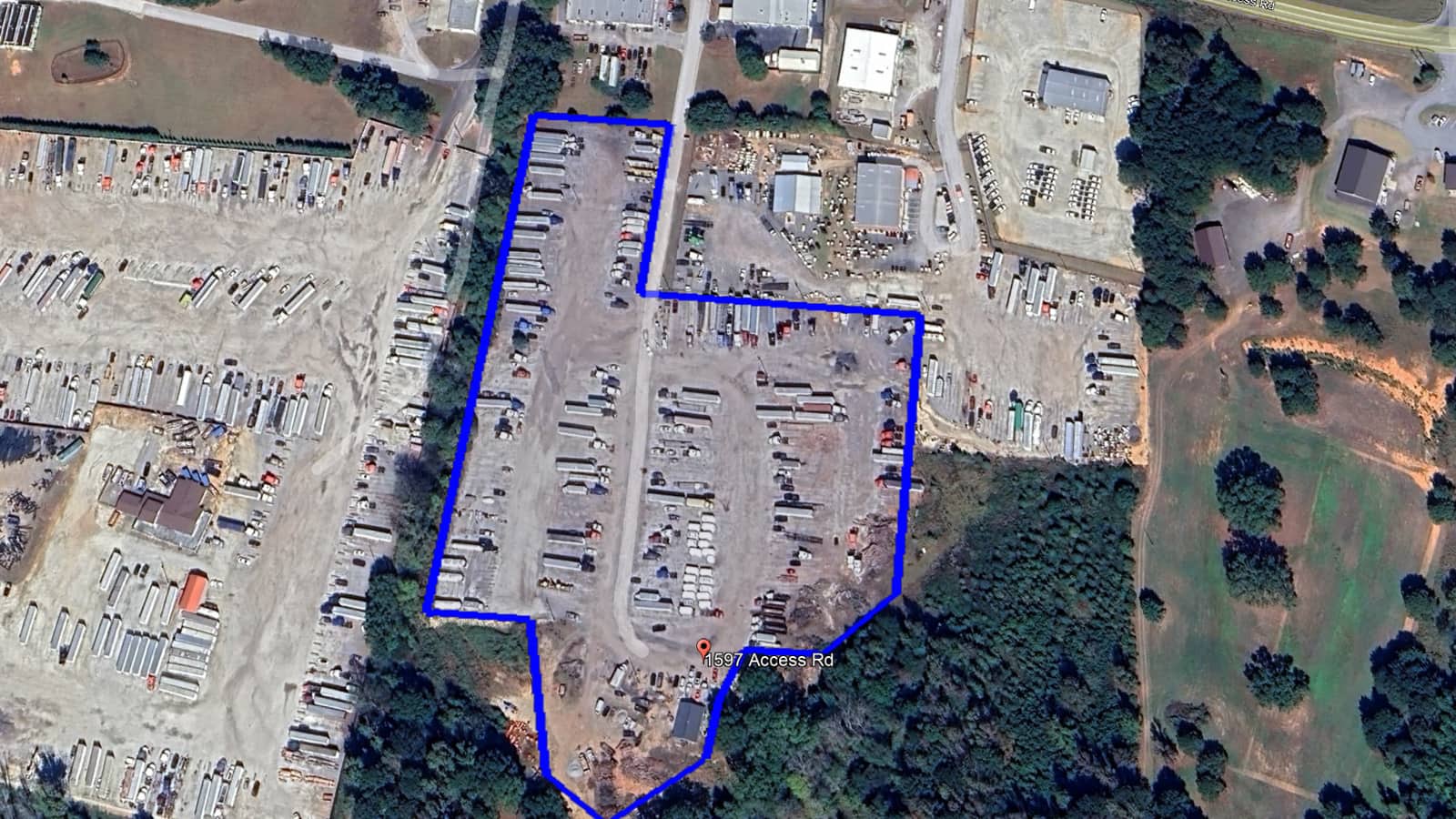Aerial view of TRX IOS property in Covington, GA
