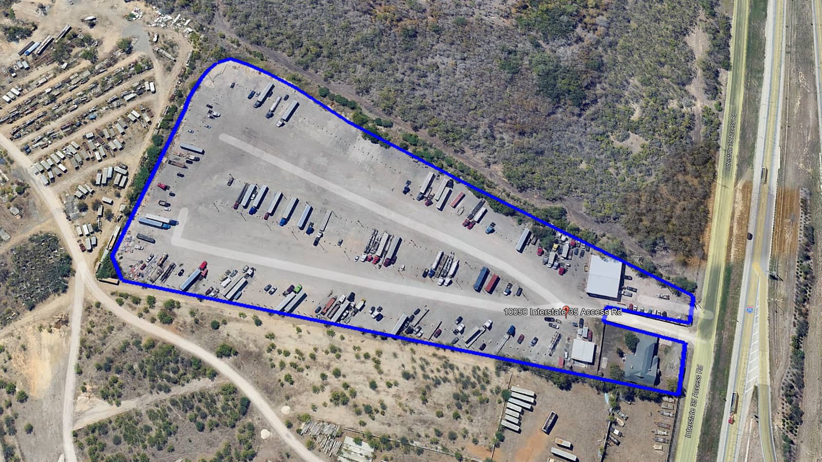Aerial view of TRX IOS property in San Antonio, TX